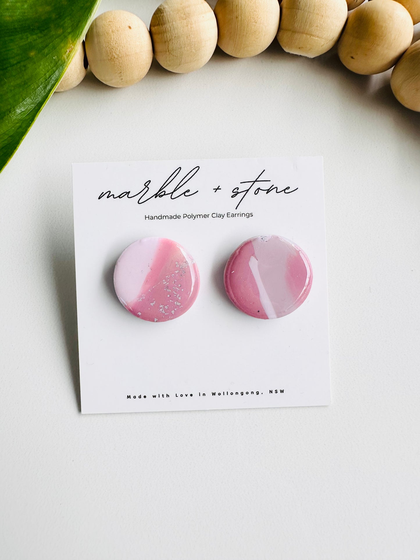 Mega stud - pink mix