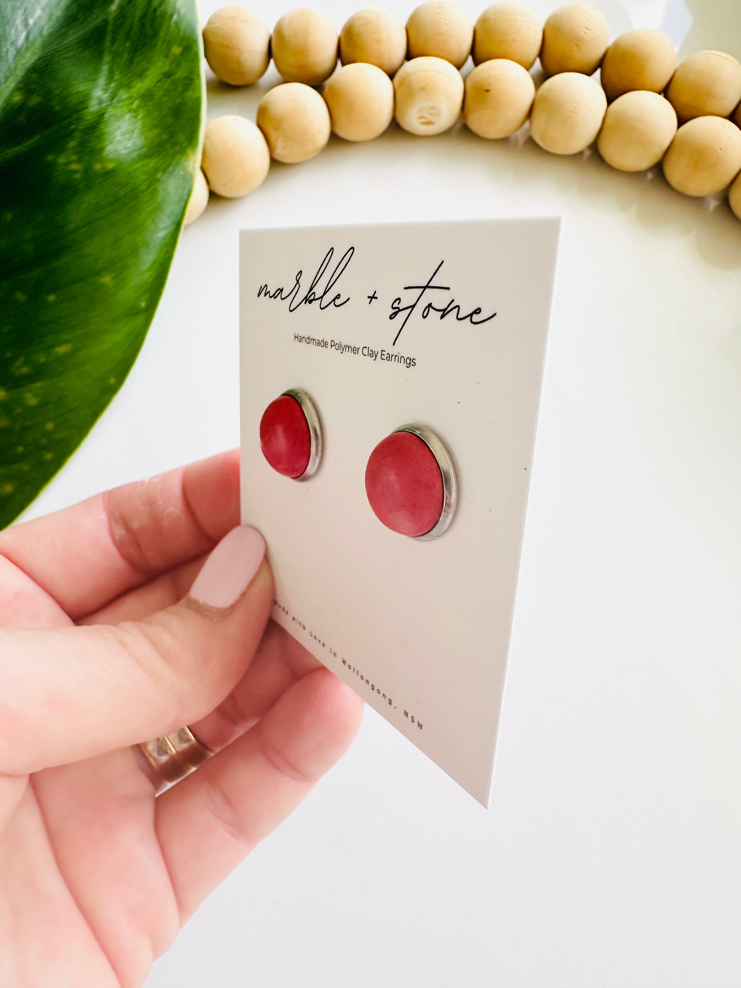 Ball Stud - red