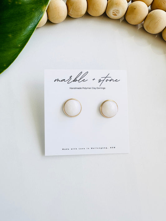 Ball stud - gold translucent