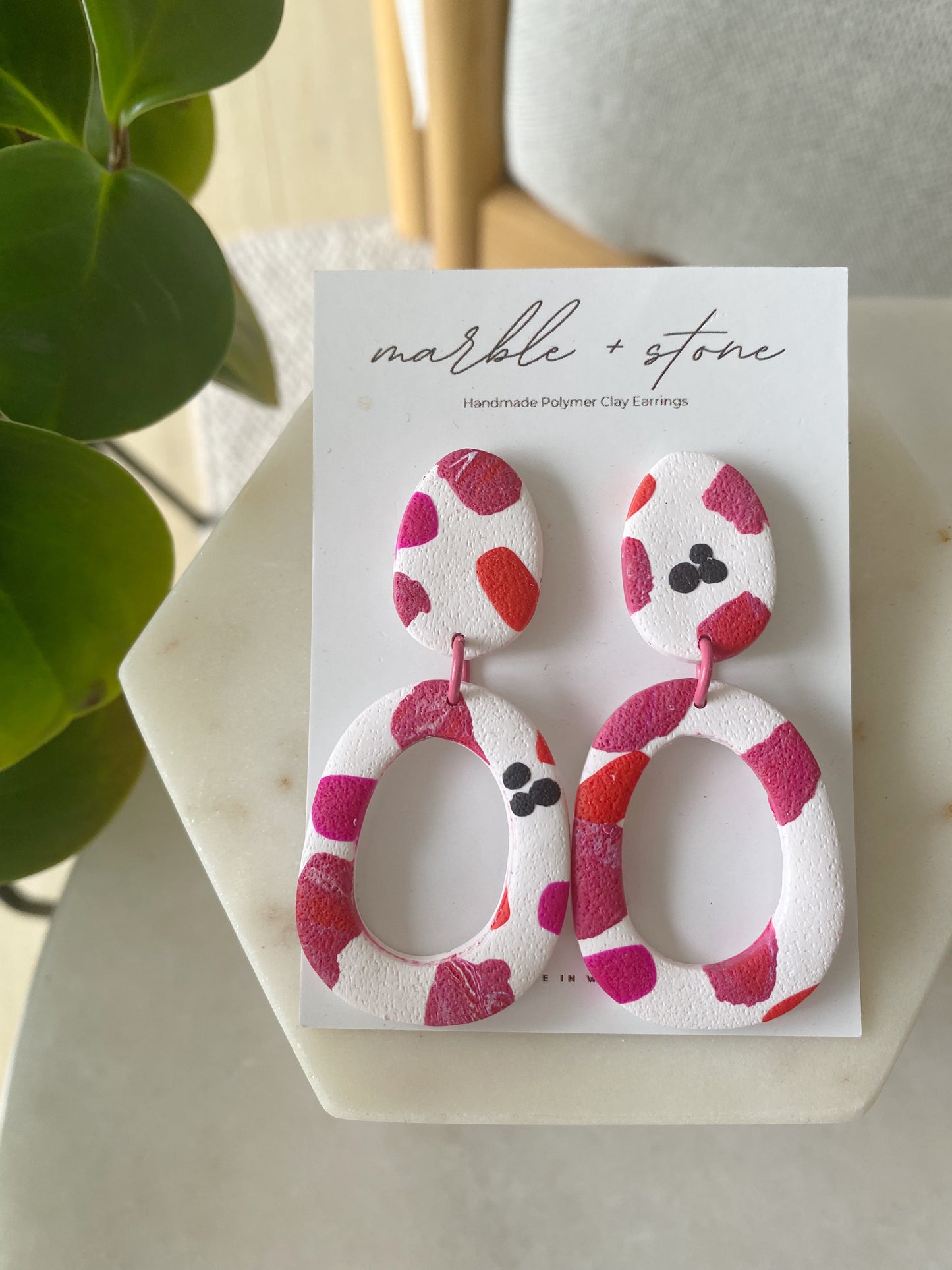 Carla - white/pink/purple/red