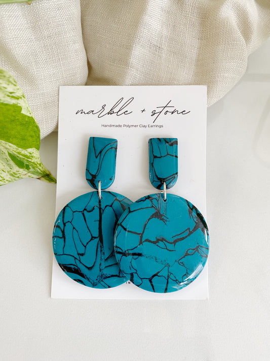 Rosy - sea glass green