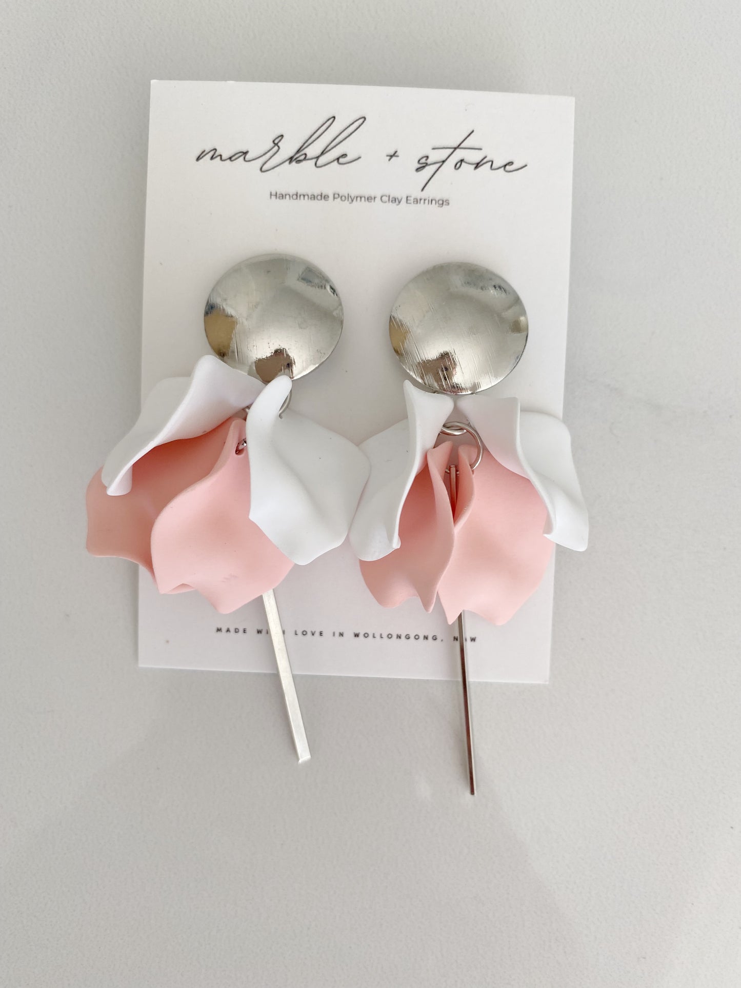 Petal - pink and white
