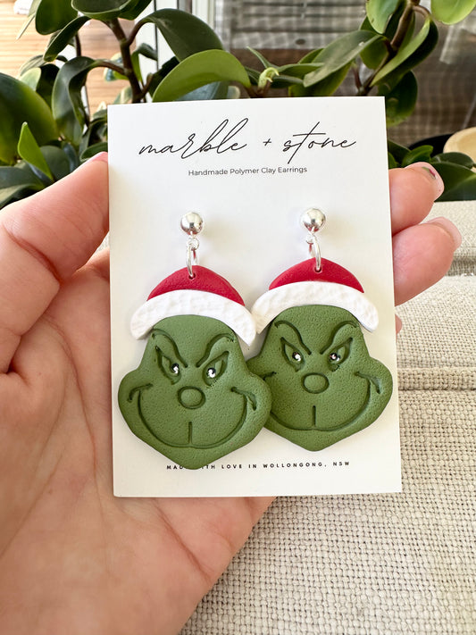 Christmas Grinch (silver)