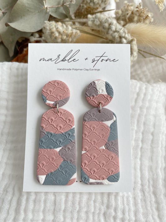 Marnie - sage/pink/tan/white