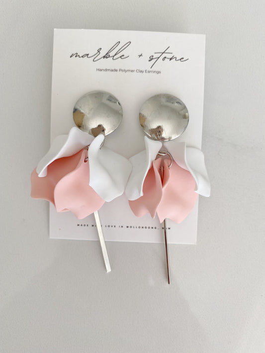 Petal - pink and white